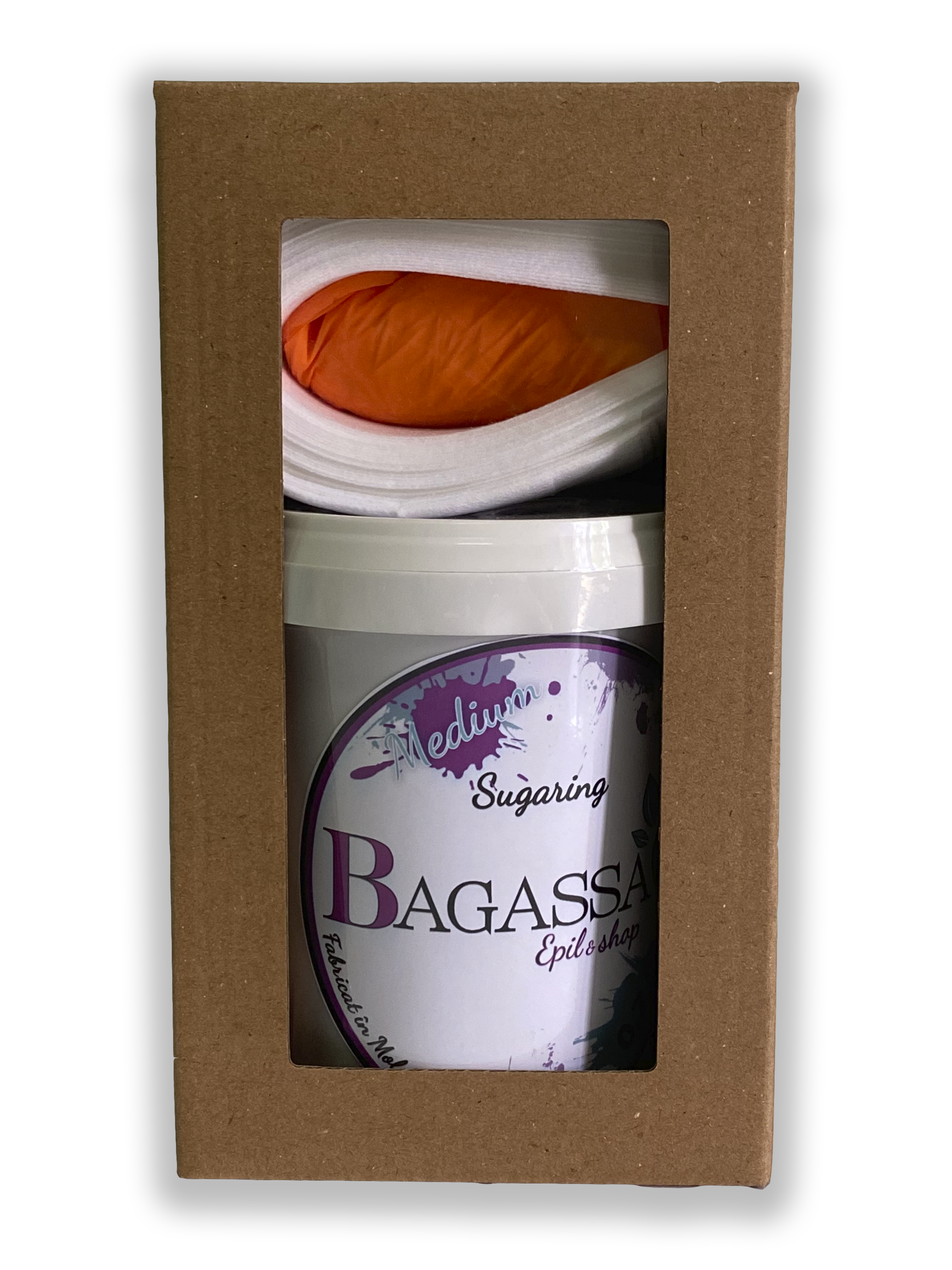 Kit pentru epilare acasa Bagassa medium 700 gr